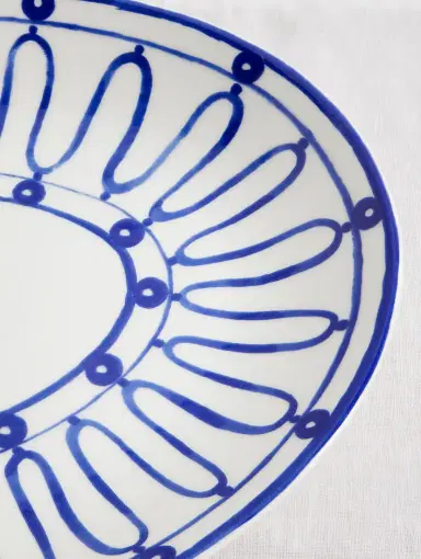 Themis Z Kyma Painted Porcelain Serving Platter | Thumbnail 3 Themis Z Kyma Painted Porcelain Serving Platter | Thumbnail 3