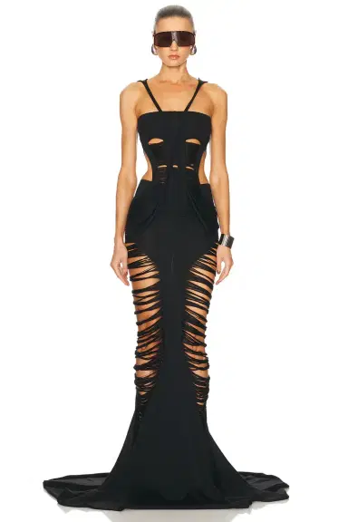 Rick Owens Tanja Long Strapless Top | Thumbnail 4 Rick Owens Tanja Long Strapless Top | Thumbnail 4