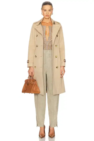 Burberry Chelsea Long Coat | Thumbnail 1 Burberry Chelsea Long Coat | Thumbnail 1