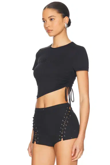 BLUMARINE Cropped T-shirt | Thumbnail 3 BLUMARINE Cropped T-shirt | Thumbnail 3