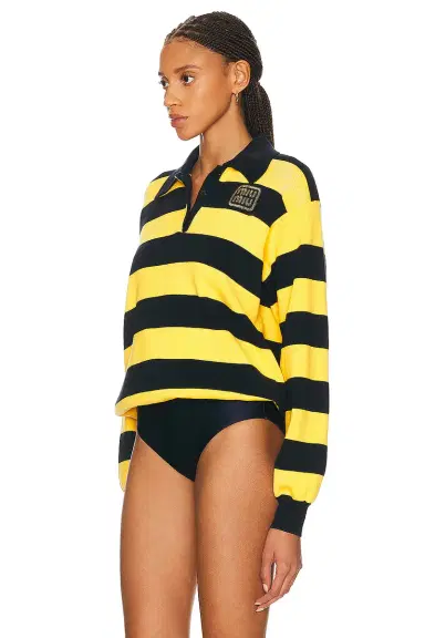 Miu Miu Long Sleeve Top | Thumbnail 3 Miu Miu Long Sleeve Top | Thumbnail 3