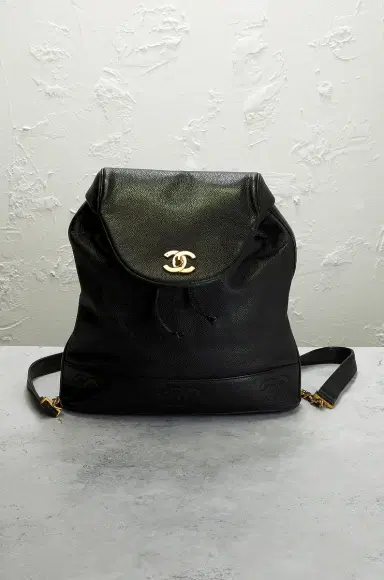 Chanel Chanel Caviar Vintage Triple CC Backpack | Thumbnail 2 Chanel Chanel Caviar Vintage Triple CC Backpack | Thumbnail 2