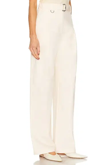 Burberry High Waisted Pleated Trouser | Thumbnail 2 Burberry High Waisted Pleated Trouser | Thumbnail 2