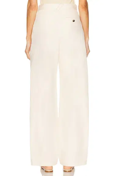 Burberry High Waisted Pleated Trouser | Thumbnail 4 Burberry High Waisted Pleated Trouser | Thumbnail 4