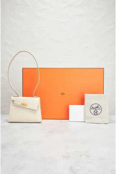 HERMÈS Epsom Kelly En Desordre 20 Handbag | Thumbnail 9 HERMÈS Epsom Kelly En Desordre 20 Handbag | Thumbnail 9