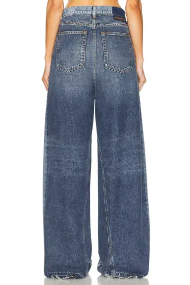 Stella McCartney Paneled Wide Leg Jeans | Thumbnail 4 Stella McCartney Paneled Wide Leg Jeans | Thumbnail 4