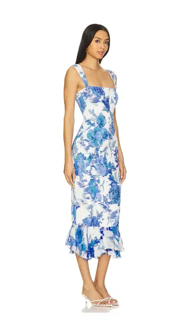 HEMANT AND NANDITA X Revolve Midi Dress | Thumbnail 2 HEMANT AND NANDITA X Revolve Midi Dress | Thumbnail 2