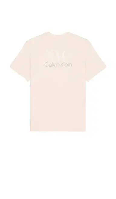 Calvin Klein Embroidered Nyc Back Crewneck Tee | Thumbnail 1 Calvin Klein Embroidered Nyc Back Crewneck Tee | Thumbnail 1