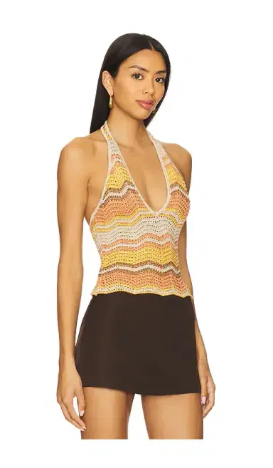 retrofete Luz Crochet Top | Thumbnail 2 retrofete Luz Crochet Top | Thumbnail 2