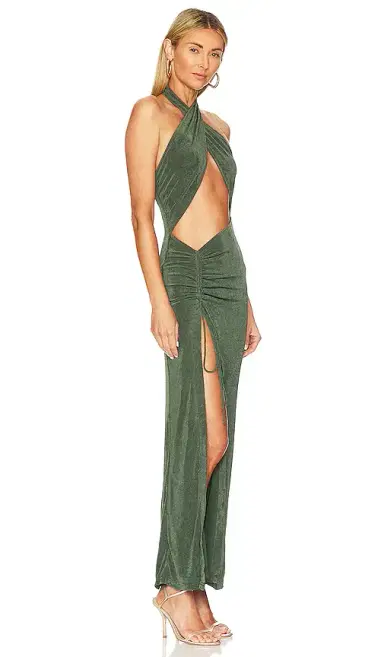 superdown Adele Halter Maxi | Thumbnail 2 superdown Adele Halter Maxi | Thumbnail 2