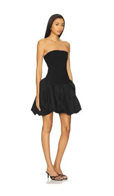 SIMKHAI Pollie Bubble Mini Dress | Thumbnail 2 SIMKHAI Pollie Bubble Mini Dress | Thumbnail 2