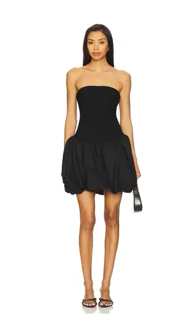 SIMKHAI Pollie Bubble Mini Dress | Thumbnail 1 SIMKHAI Pollie Bubble Mini Dress | Thumbnail 1