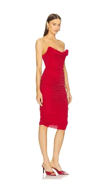 Michael Costello x REVOLVE India Midi Dress | Thumbnail 2 Michael Costello x REVOLVE India Midi Dress | Thumbnail 2