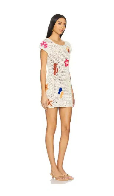 Tach Clothing Crochet Mini Dress | Thumbnail 2 Tach Clothing Crochet Mini Dress | Thumbnail 2