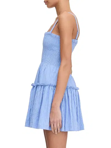 Hill House Home Women's The Seraphina Mini Nap Dress - Bluebird Tonal | Thumbnail 3 Hill House Home Women's The Seraphina Mini Nap Dress - Bluebird Tonal | Thumbnail 3