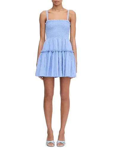 Hill House Home Women's The Seraphina Mini Nap Dress - Bluebird Tonal | Thumbnail 5 Hill House Home Women's The Seraphina Mini Nap Dress - Bluebird Tonal | Thumbnail 5