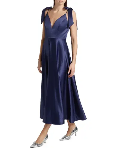As It May Women's Paula Satin Midi-Dress | Thumbnail 2 As It May Women's Paula Satin Midi-Dress | Thumbnail 2