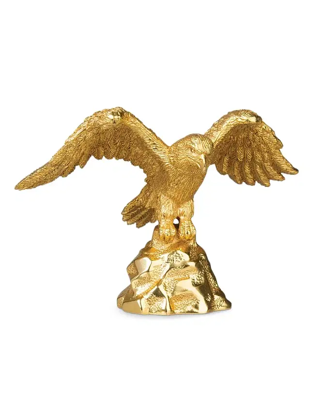 Lincoln Eagle Figurine - Gold Lincoln Eagle Figurine - Gold