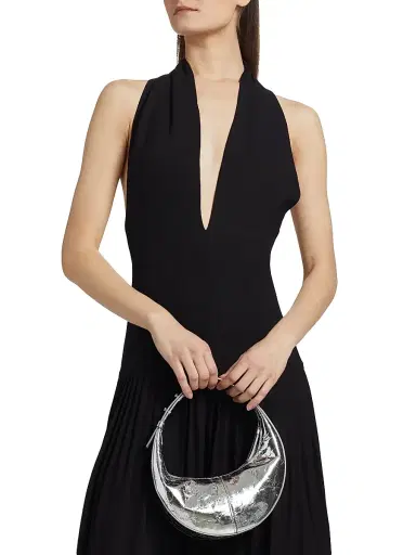 Proenza Schouler Women's Tala Halterneck Maxi Dress - Black - Size 14 | Thumbnail 6 Proenza Schouler Women's Tala Halterneck Maxi Dress - Black - Size 14 | Thumbnail 6