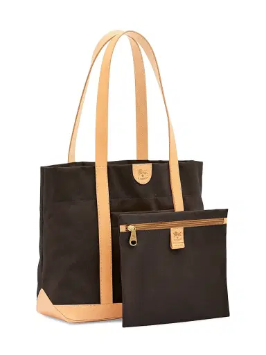 Il Bisonte Women's Caramella Classic Medium Tote - Nero Natural | Thumbnail 4 Il Bisonte Women's Caramella Classic Medium Tote - Nero Natural | Thumbnail 4