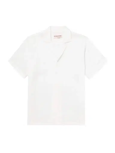 Orlebar Brown Maitan II Camp-Collar Linen Shirt - Men | Thumbnail 1 Orlebar Brown Maitan II Camp-Collar Linen Shirt - Men | Thumbnail 1