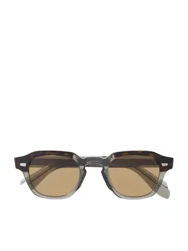 Cutler and Gross Round-Frame Acetate and Silver-Tone Sunglasses - Men | Thumbnail 1 Cutler and Gross Round-Frame Acetate and Silver-Tone Sunglasses - Men | Thumbnail 1