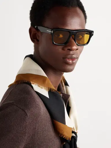 Tom Ford Square-Frame Acetate Sunglasses - Men | Thumbnail 2 Tom Ford Square-Frame Acetate Sunglasses - Men | Thumbnail 2