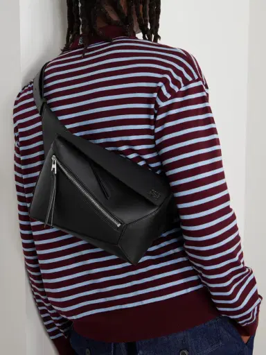 Loewe Puzzle Edge Small Leather Belt Bag - Men | Thumbnail 2 Loewe Puzzle Edge Small Leather Belt Bag - Men | Thumbnail 2