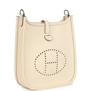 HERMÈS Hermes Evelyne TPM Nata Clemence Palladium Hardware | Thumbnail 2 HERMÈS Hermes Evelyne TPM Nata Clemence Palladium Hardware | Thumbnail 2