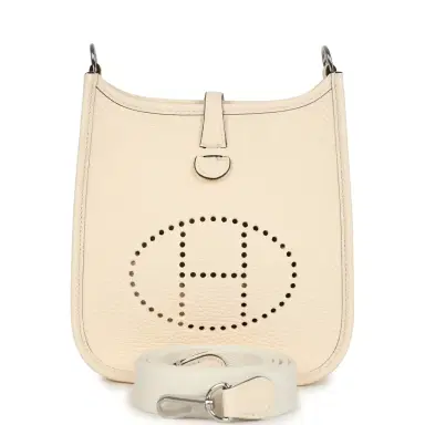 HERMÈS Hermes Evelyne TPM Nata Clemence Palladium Hardware | Thumbnail 1 HERMÈS Hermes Evelyne TPM Nata Clemence Palladium Hardware | Thumbnail 1