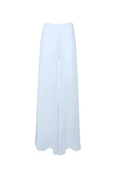 Lapointe Lightweight Georgette Wide Leg Pant With Pockets | Thumbnail 1 Lapointe Lightweight Georgette Wide Leg Pant With Pockets | Thumbnail 1