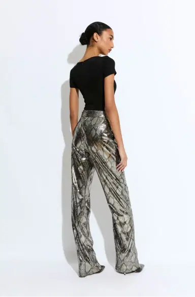 LAPOINTE Metal Snake Belted Pant | Thumbnail 2 LAPOINTE Metal Snake Belted Pant | Thumbnail 2