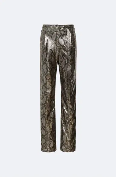 LAPOINTE Metal Snake Belted Pant | Thumbnail 4 LAPOINTE Metal Snake Belted Pant | Thumbnail 4