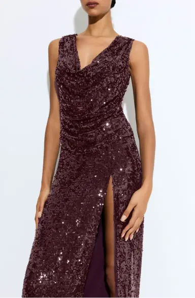 LAPOINTE Sequin Cowl Neck Top | Thumbnail 3 LAPOINTE Sequin Cowl Neck Top | Thumbnail 3