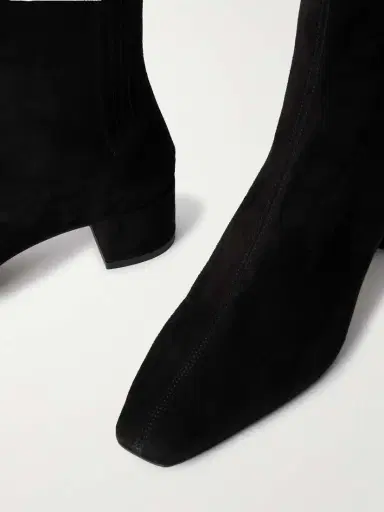 Aquazzura Saint Honoré 35 Suede Ankle Boots | Thumbnail 4 Aquazzura Saint Honoré 35 Suede Ankle Boots | Thumbnail 4