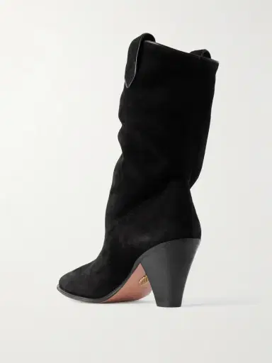 Aquazzura Boogie 70 Suede Ankle Boots | Thumbnail 3 Aquazzura Boogie 70 Suede Ankle Boots | Thumbnail 3