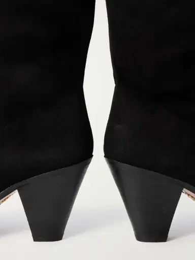 Aquazzura Boogie 70 Suede Ankle Boots | Thumbnail 4 Aquazzura Boogie 70 Suede Ankle Boots | Thumbnail 4