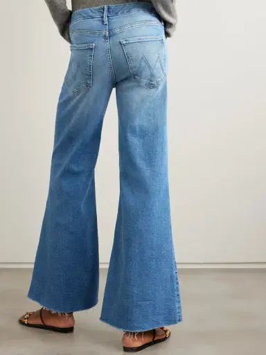 Mother The Roller Mid-rise Wide-leg Jeans | Thumbnail 4 Mother The Roller Mid-rise Wide-leg Jeans | Thumbnail 4