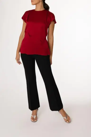 Victoria Beckham Draped Detail Top | Thumbnail 2 Victoria Beckham Draped Detail Top | Thumbnail 2