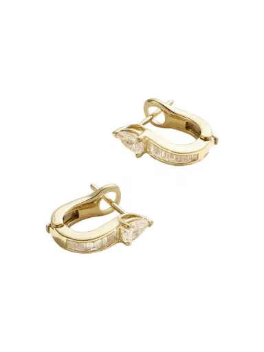 Anita Ko Saturn 18-karat Gold Diamond Hoop Earrings | Thumbnail 1 Anita Ko Saturn 18-karat Gold Diamond Hoop Earrings | Thumbnail 1
