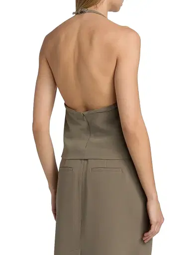 Vince Women's Apron Halter Top | Thumbnail 5 Vince Women's Apron Halter Top | Thumbnail 5