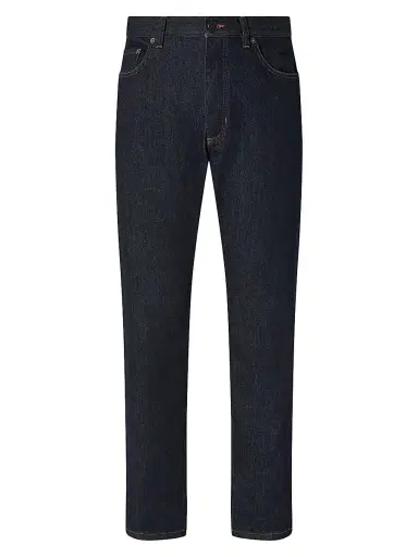 Zegna Men's Rinse-Washed Stretch Cotton Roccia Jeans - Dark Blue - Size 38 | Thumbnail 1 Zegna Men's Rinse-Washed Stretch Cotton Roccia Jeans - Dark Blue - Size 38 | Thumbnail 1