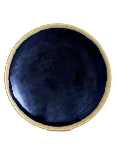 L'Objet Small Zen Forest 24K Gold & Porcelain Round Tray | Thumbnail 1 L'Objet Small Zen Forest 24K Gold & Porcelain Round Tray | Thumbnail 1