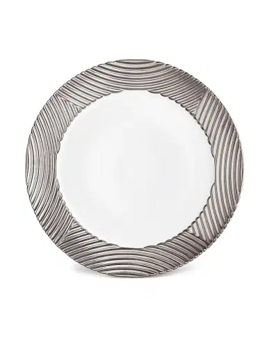 L'Objet Corde Porcelain Charger | Thumbnail 1 L'Objet Corde Porcelain Charger | Thumbnail 1