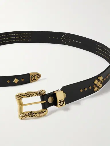 Enfants Riches Déprimés Texas Serenade 3.5cm Embellished Leather Belt - Men | Thumbnail 2 Enfants Riches Déprimés Texas Serenade 3.5cm Embellished Leather Belt - Men | Thumbnail 2