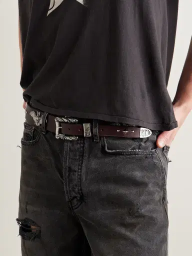 Enfants Riches Déprimés 4cm Studded Leather Belt - Men | Thumbnail 2 Enfants Riches Déprimés 4cm Studded Leather Belt - Men | Thumbnail 2
