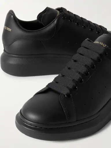McQueen Exaggerated-Sole Leather Sneakers - Men | Thumbnail 5 McQueen Exaggerated-Sole Leather Sneakers - Men | Thumbnail 5