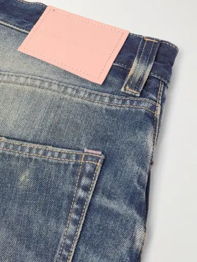Acne Studios Wide-Leg Distressed Jeans - Men | Thumbnail 5 Acne Studios Wide-Leg Distressed Jeans - Men | Thumbnail 5