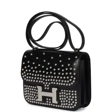 HERMÈS Hermes Constance 18 Clouté Black Box Palladium Hardware | Thumbnail 5 HERMÈS Hermes Constance 18 Clouté Black Box Palladium Hardware | Thumbnail 5