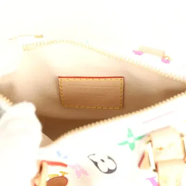 Louis Vuitton Louis Vuitton X Murakami Nano Speedy Bag White Multicolor Monogram Gold Hardware | Thumbnail 9 Louis Vuitton Louis Vuitton X Murakami Nano Speedy Bag White Multicolor Monogram Gold Hardware | Thumbnail 9